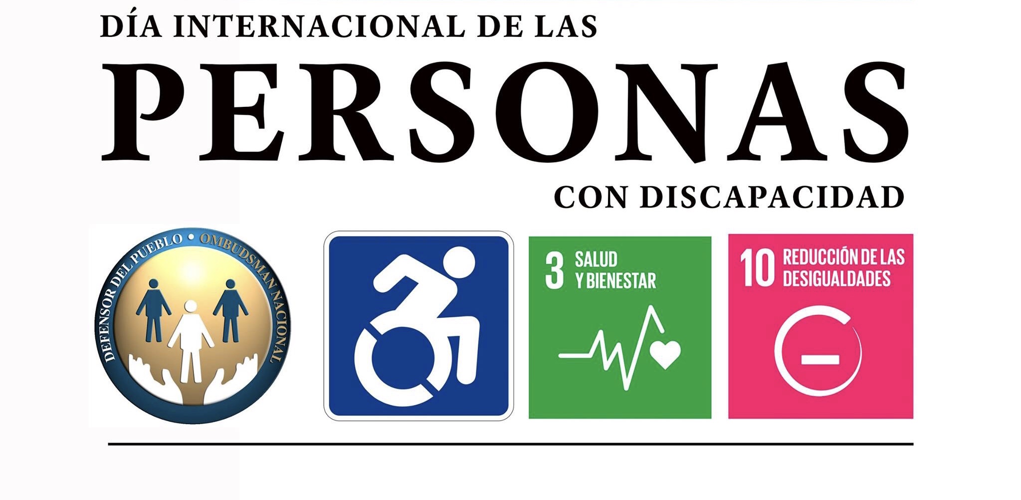 En el Día Internacional de la Personas con Discapacidad la Defensoría del Pueblo convoca a reflexionar sobre Derechos Humanos