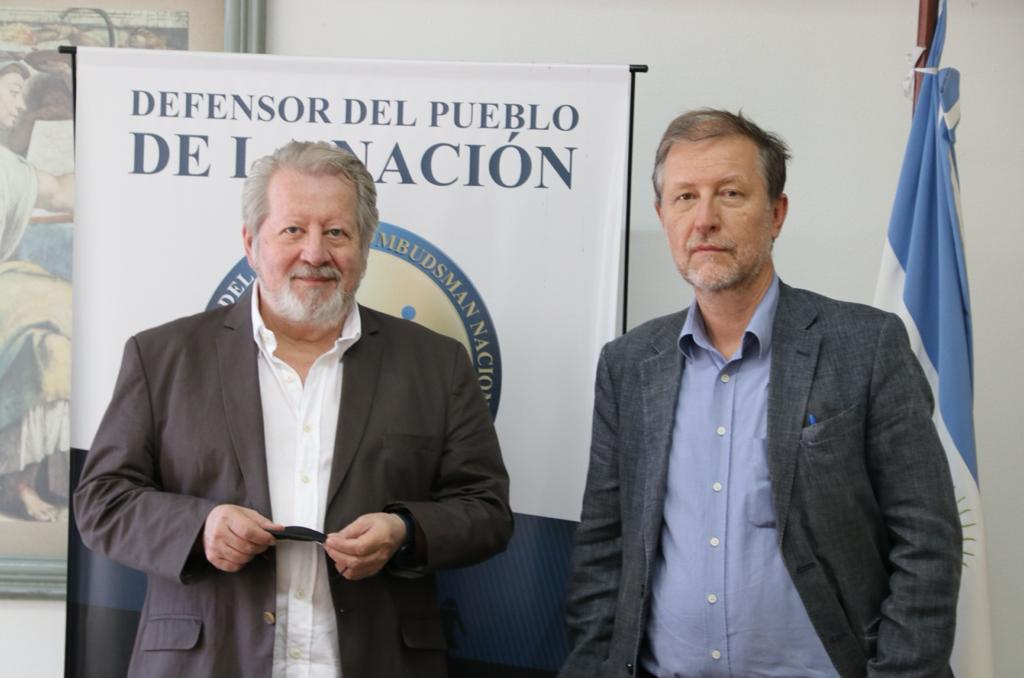 La Defensoría del Pueblo de la Nación recibió la visita del Representante de ONU Derechos Humanos en América del Sur