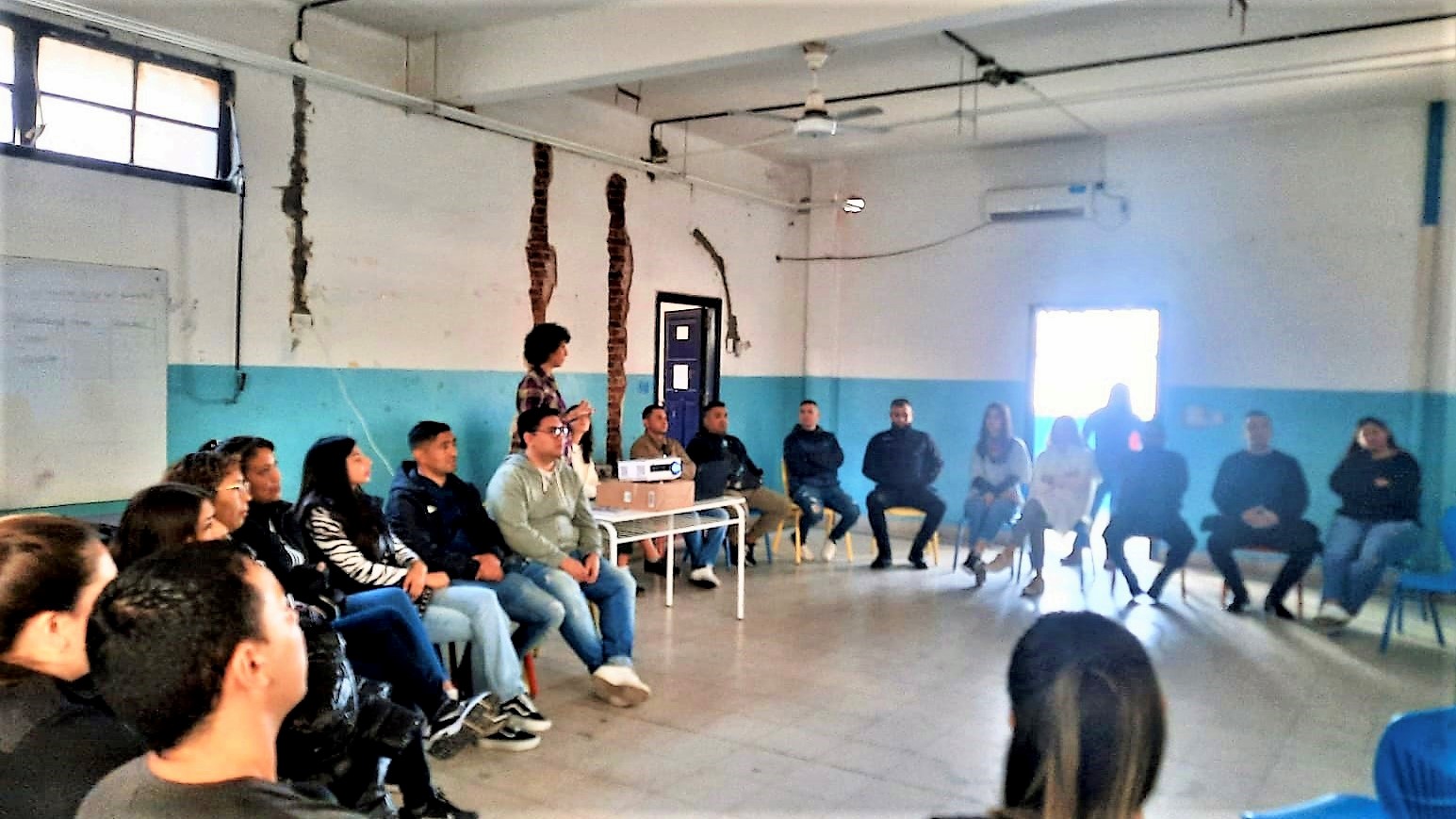 La Defensoría del Pueblo de la Nación dictó un Taller de Promoción de Derechos Humanos en el Centro Socioeducativo San Martín.